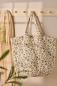 Preview: Tasche IB Laursen lila und braune Blumen